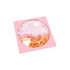 Sizzix Shaker Domes Circle 3 1/2 4PK 664190