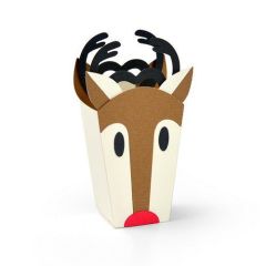 Sizzix Thinlits Die Set - 6PK Reindeer Bag 663609 (AFGEPRIJSD)