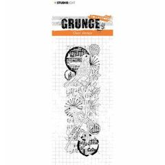 SL Clear Stamp Birds Grunge Collection 148x52,2mm nr.37