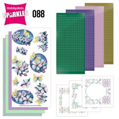 Sparkles Set 088 - Amy Design - Butterfly and Flowers
