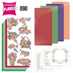 Sparkles Set 090 - Yvonne Creations - Birdhouse With Birds