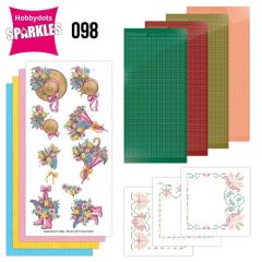 Sparkles Set 098 - Yvonne Creations - Umbrella and Flowers