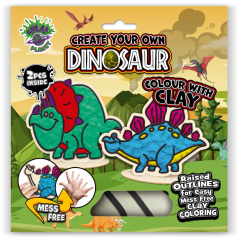 Splat Planet Clay Colouring Set Dino 24 x 23,7 x 2,7 cm (CC DINO)