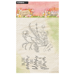 Spring Meadow Clear Stamp Flower Bloom (SL-SM-STAMP775) *
