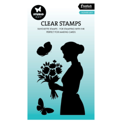 Birdhouse Essentials Silhouette Clear Stamp - STAMP787*