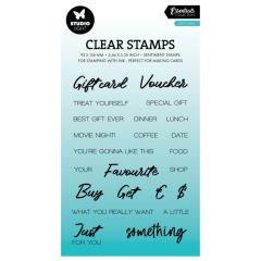 Studio Light • Essentials Clear Stamp Gift Card (SL-ES-STAMP821) *
