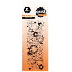 Studio Light • Grunge Collection Clear Stamp Christmas Post (SL-GR-STAMP842) *