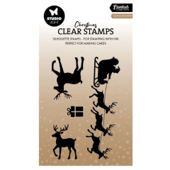 Studio Light • Essentials Clear Stamp Santa & Reindeer (SL-ES-STAMP855) *