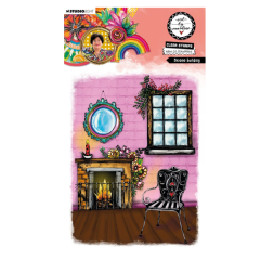 Studio Light • Art by Marlene Clear Stamp Scene building (ABM-25-STAMP866) *