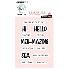 Creative Craftlab • Essentials Clear Stamps Mermazing (CCL-ES-STAMP873) *