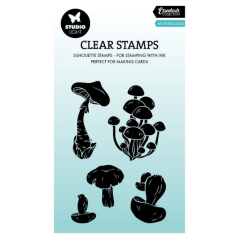 Studio Light • Essentials Clear Stamp Mushrooms (SL-ES-STAMP878) *