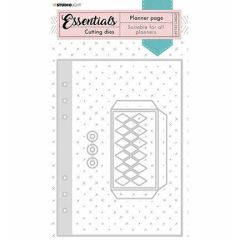 SL Cutting Die Rectangle Planner Essentials 160x280mm nr.347