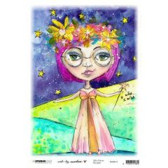 Studio Light By Marlene Rice Paper Marlene's World nr.15 RICEBM15 200x276mm