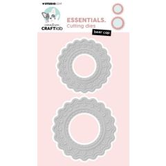 Studio Light Cutting Die Beer cap Essentials nr.818 CCL-ES-CD818 136x67mm (117018/0790) *