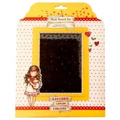 Studio Light Mask Dots & hearts/leaves Gorjuss Essentials nr.269 GOR-ES-MASK269 203x203mm *