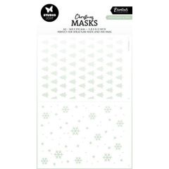 Studio Light Mask Snowflakes & trees Essentials nr.291 SL-ES-MASK291 105x148mm *