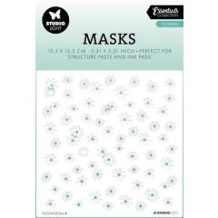 Studio Light Mask Stencil Flowers Essentials nr.264 SL-ES-MASK264 135x135x1mm *