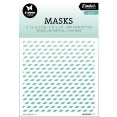 Studio Light Mask Stencil Stripes Essentials nr.261 SL-ES-MASK261 135x135x1mm *
