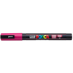 Uni Posca Verfmarker - lijndikte: 0,9-1,3 mm - PC-3M - Fuchsia - 11