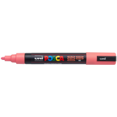 Uni Posca Verfmarker - lijndikte: 0,9-1,3 mm - PC-3M - Koraal - 66