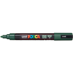 Uni Posca Verfmarker - lijndikte: 2,5 mm - PC-5M - Engels Groen - 83