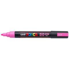 Uni Posca Verfmarker - lijndikte: 2,5 mm - PC-5M - Neon Roze - F13