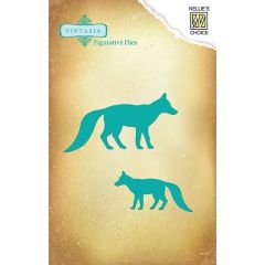 Vintasia - Image Dies - Dieren: Vossen (AFGEPRIJSD)
