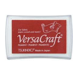Tsukineko • VersaCraft Stempelkussen Groot - Cherry Red (VK-000-K03) *