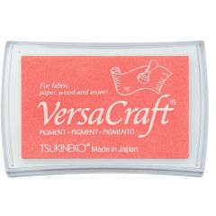 Tsukineko • VersaCraft Stempelkussen Groot - Coral Pink (VK-000-K24) *