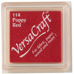 Tsukineko • VersaCraft Inkpad Poppy Red (VK-SML-114) *